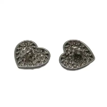 Silver 1 holes Metal Button for Jackets buy garments accessories in bulk from China wholesaler at wholesale price free worldwide shipping Alibaba
