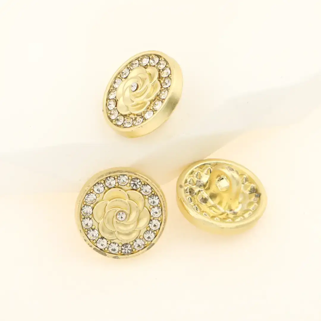 Gold 1 holes Metal Button for Shirt,Overcoat buy garments accessories in bulk from China wholesaler at wholesale price free worldwide shipping Alibaba
