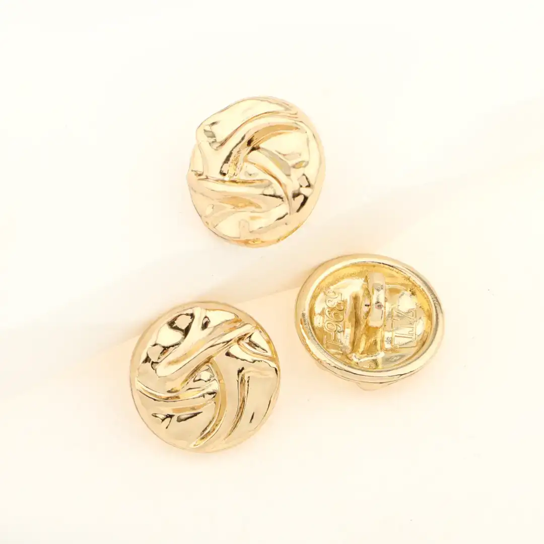 Gold 1 holes Metal Button for Shirt,Overcoat buy garments accessories in bulk from China wholesaler at wholesale price free worldwide shipping Alibaba
