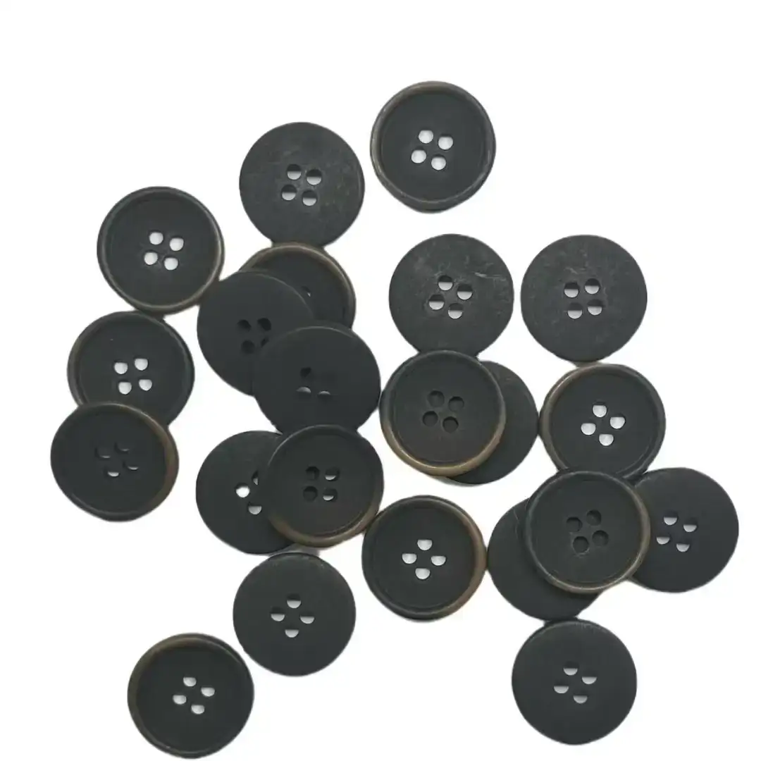 Black 4 holes Resin Button for Jackets,Blazer buy garments accessories in bulk from China wholesaler at wholesale price free worldwide shipping Alibaba