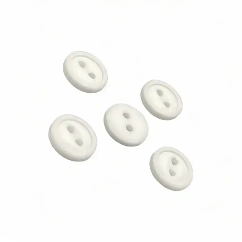 White 2 holes Resin Button for Shirt,Pants,Denim Jacket,Suit Trouser,Jackets,Blazer,T-Shirt,Polo Shirt,Tank Top,Blouse buy garments accessories in bulk from China wholesaler at wholesale price free worldwide shipping Alibaba