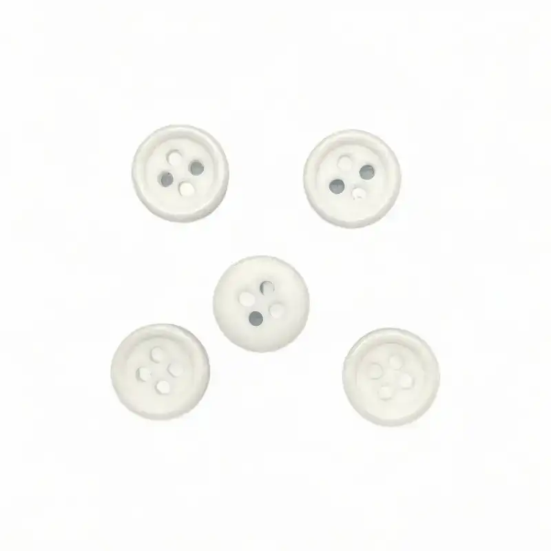 White 4 holes Resin Button for Shirt,Pants,Denim Jacket,Suit Trouser,Jackets,Blazer,T-Shirt,Polo Shirt,Tank Top,Blouse buy garments accessories in bulk from China wholesaler at wholesale price free worldwide shipping Alibaba