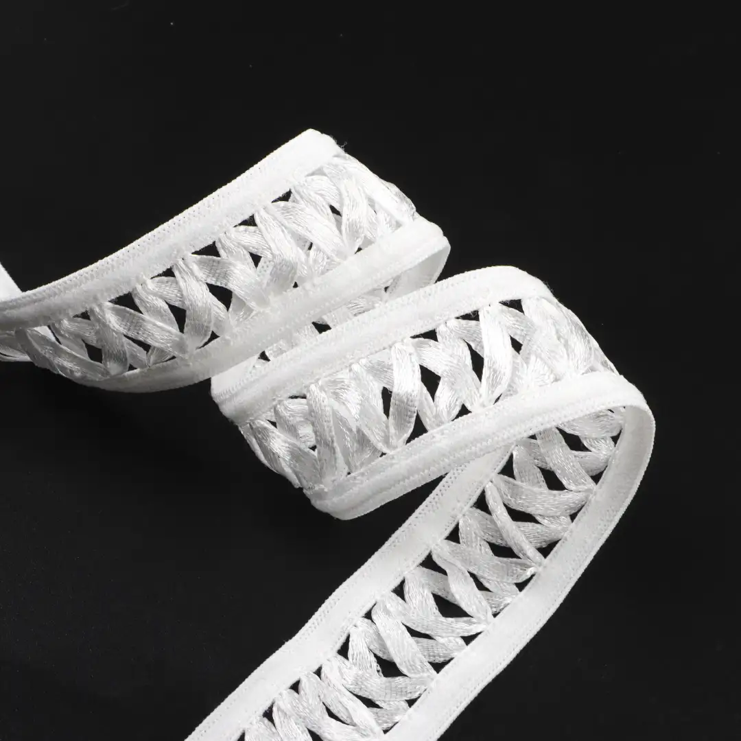 White  Nylon Elastic / Tape for Skirt,Yoga Clothes,Uniform buy garments accessories in bulk from China wholesaler at wholesale price free worldwide shipping Alibaba