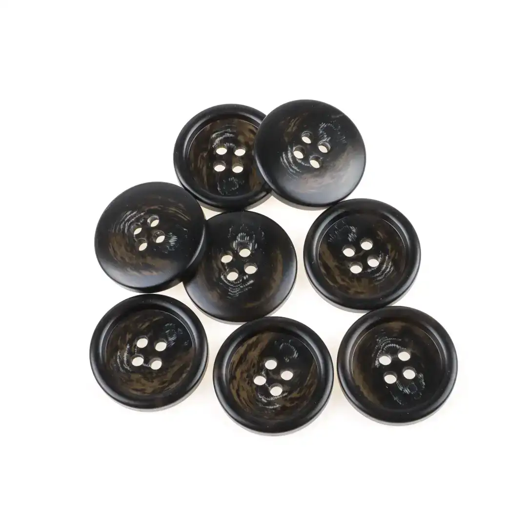 Black 4 holes Resin Button for Shirt,T-Shirt,Overcoat buy garments accessories in bulk from China wholesaler at wholesale price free worldwide shipping Alibaba