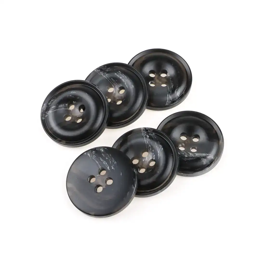 Black 4 holes Resin Button for Shirt,Overcoat buy garments accessories in bulk from China wholesaler at wholesale price free worldwide shipping Alibaba