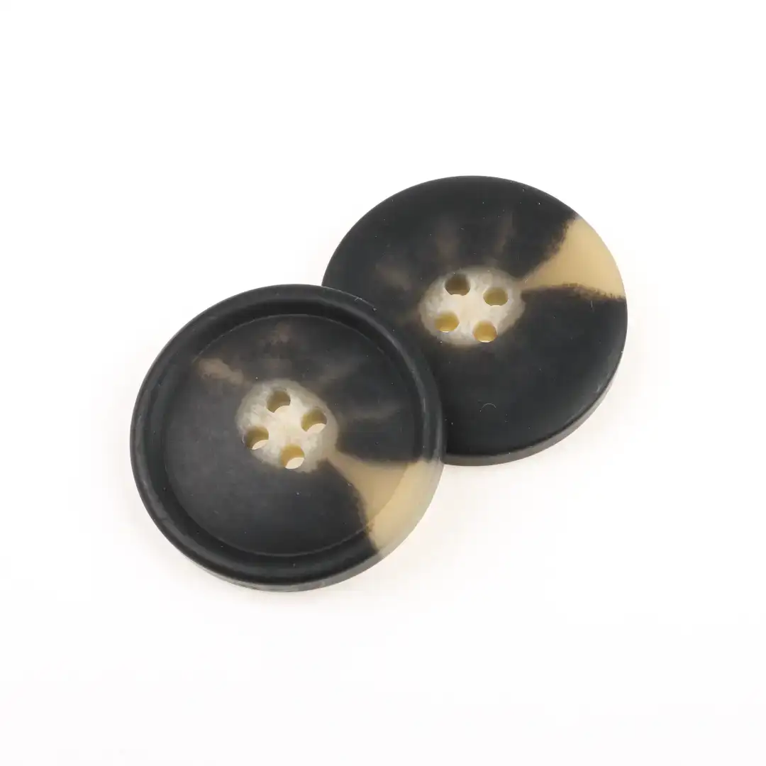 Black 4 holes Resin Button for Shirt,Overcoat buy garments accessories in bulk from China wholesaler at wholesale price free worldwide shipping Alibaba