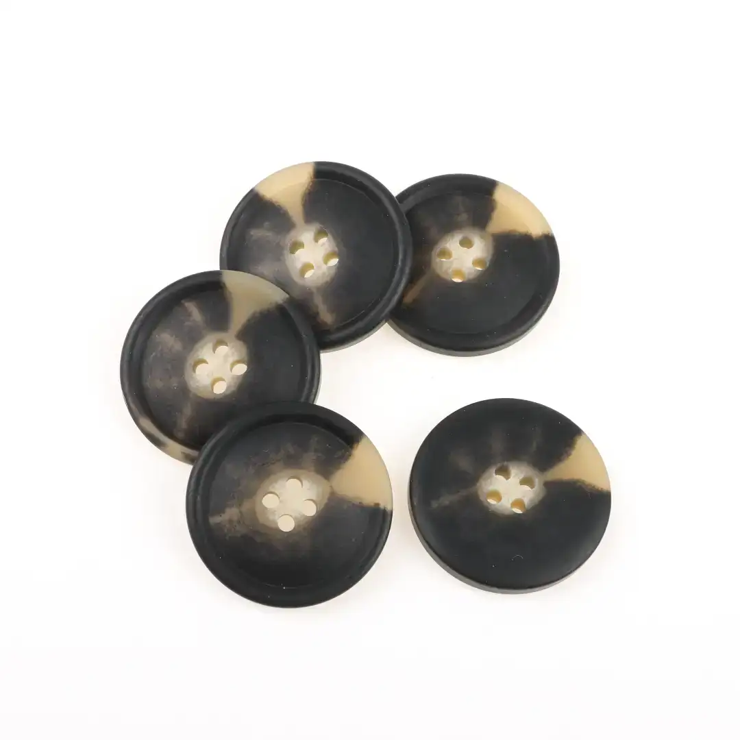 Black 4 holes Resin Button for Shirt,Overcoat buy garments accessories in bulk from China wholesaler at wholesale price free worldwide shipping Alibaba