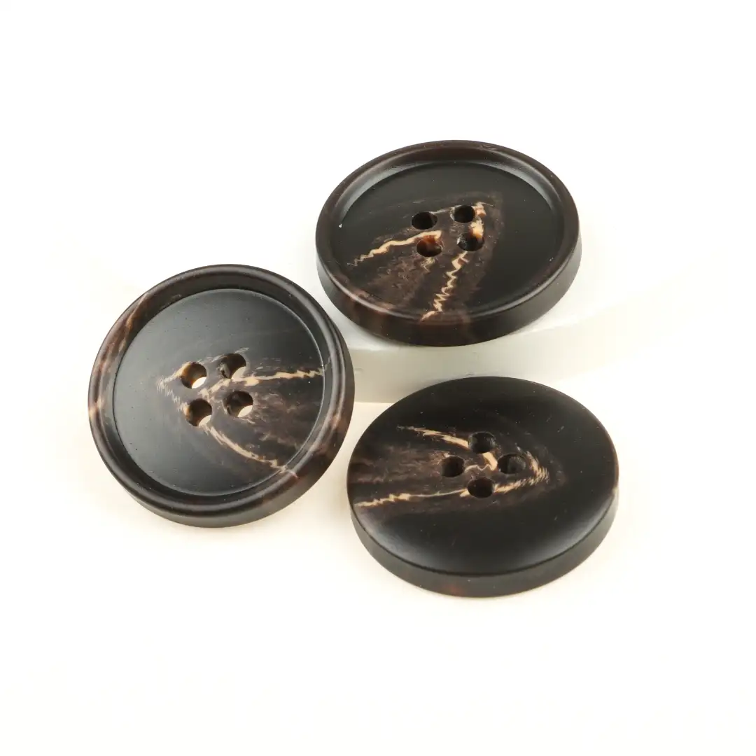 Black 4 holes Resin Button for Shirt,Overcoat buy garments accessories in bulk from China wholesaler at wholesale price free worldwide shipping Alibaba