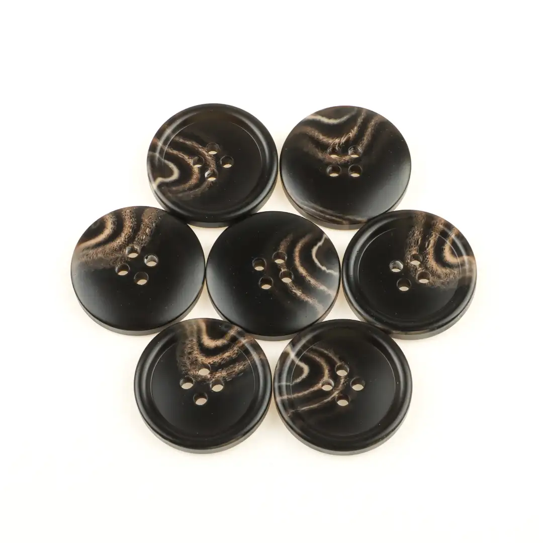 Black 4 holes Resin Button for Shirt,Overcoat buy garments accessories in bulk from China wholesaler at wholesale price free worldwide shipping Alibaba