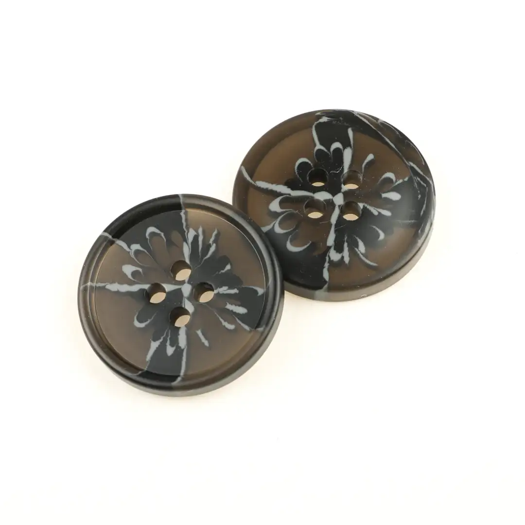Black 4 holes Resin Button for Shirt,Overcoat buy garments accessories in bulk from China wholesaler at wholesale price free worldwide shipping Alibaba