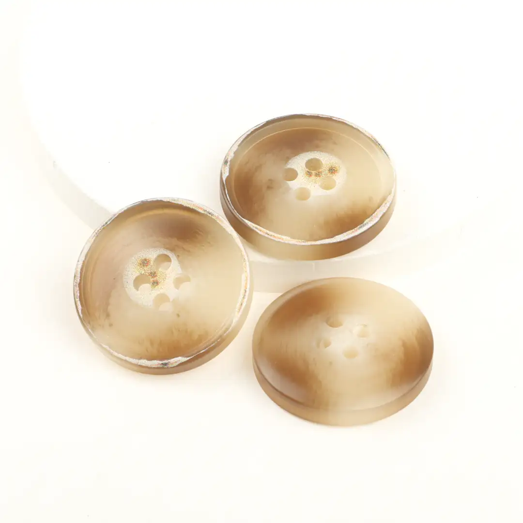 Khaki 4 holes Resin Button for Shirt,Overcoat buy garments accessories in bulk from China wholesaler at wholesale price free worldwide shipping Alibaba