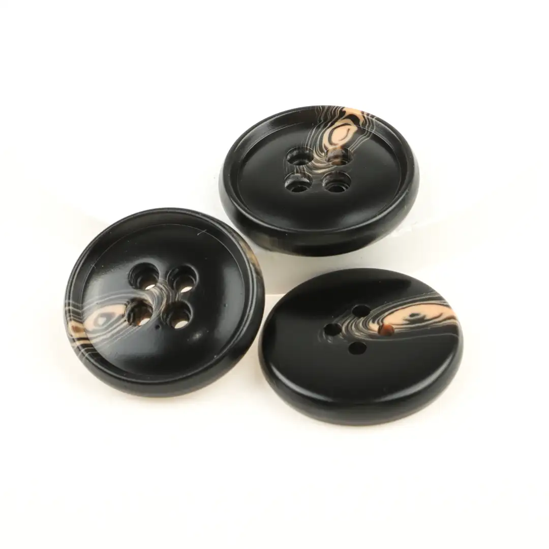 Black 4 holes Resin Button for Shirt,Overcoat buy garments accessories in bulk from China wholesaler at wholesale price free worldwide shipping Alibaba