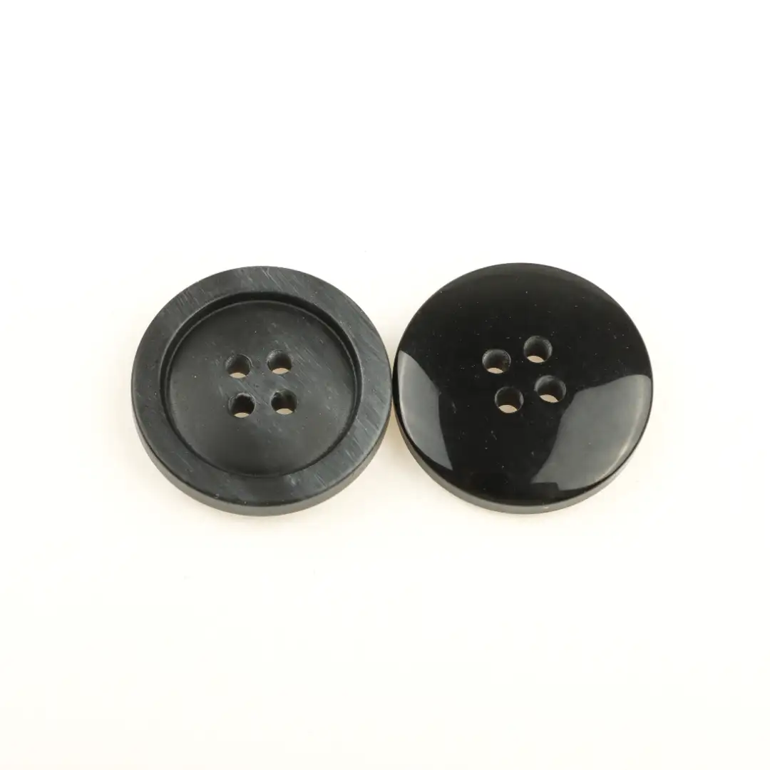 Black 4 holes Resin Button for Overcoat,Ladies Vest (Sweater),Men’s Vest (Sweater),Open Cardigan (Sweater) buy garments accessories in bulk from China wholesaler at wholesale price free worldwide shipping Alibaba