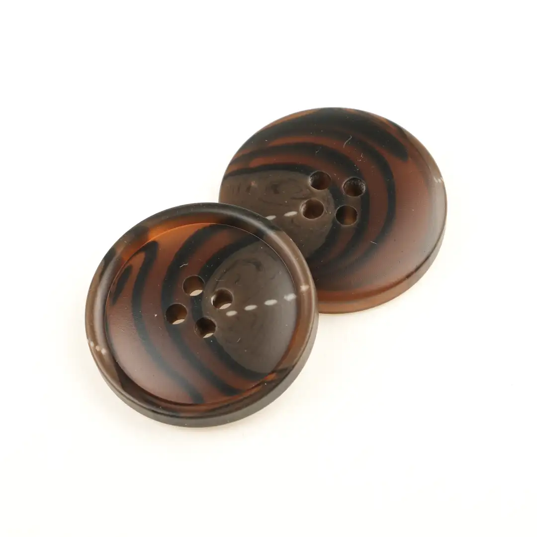 Brown 4 holes Resin Button for Overcoat,Ladies Vest (Sweater),Men’s Vest (Sweater),Open Cardigan (Sweater) buy garments accessories in bulk from China wholesaler at wholesale price free worldwide shipping Alibaba