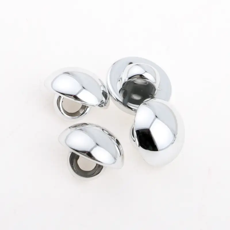 Silver 1 holes Plastic Button for Polo Shirt buy garments accessories in bulk from China wholesaler at wholesale price free worldwide shipping Alibaba