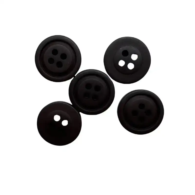 Dark brown 4 holes Resin Button for Shirt,Pants,Denim Jacket,Suit Trouser,Jackets buy garments accessories in bulk from China wholesaler at wholesale price free worldwide shipping Alibaba
