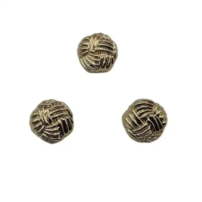 Gold 1 holes Metal Button for Jackets buy garments accessories in bulk from China wholesaler at wholesale price free worldwide shipping Alibaba