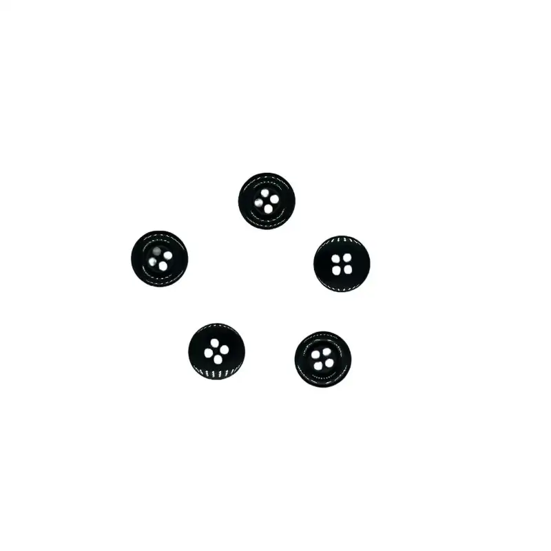 Black 4 holes Resin Button for Shirt,Pants,Denim Jacket,Suit Trouser,Jackets,Blazer buy garments accessories in bulk from China wholesaler at wholesale price free worldwide shipping Alibaba