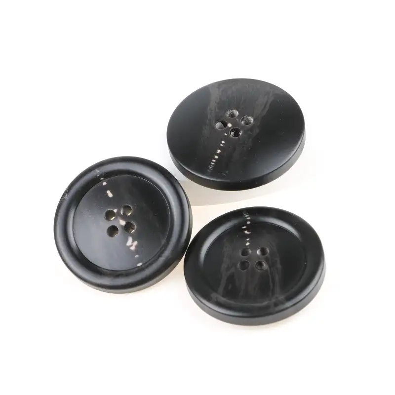 Black 4 holes Resin Button for Shirt,Overcoat buy garments accessories in bulk from China wholesaler at wholesale price free worldwide shipping Alibaba