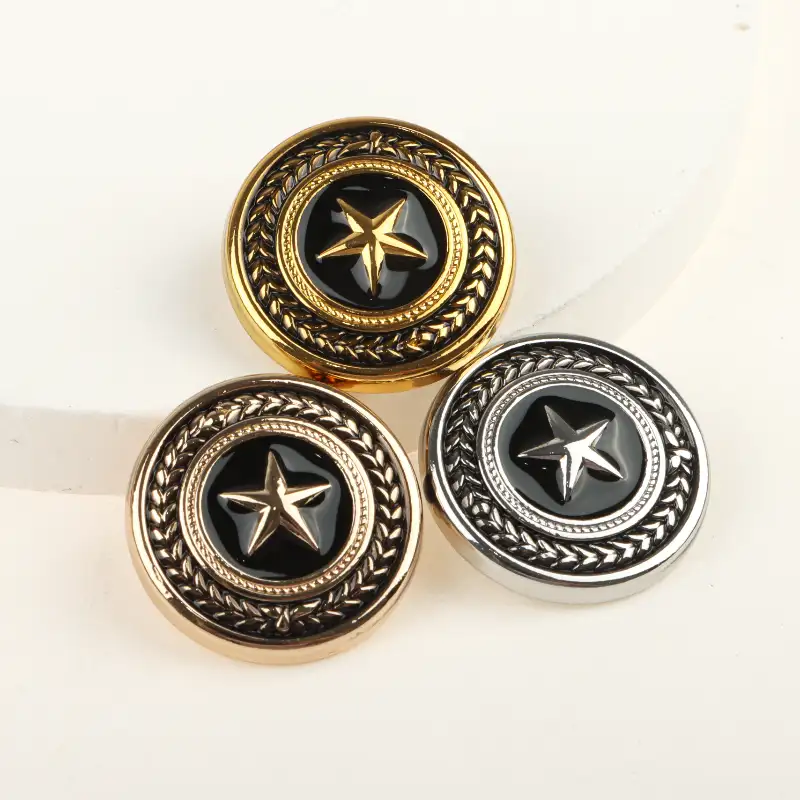 Multicolor 1 holes Metal Button for Shirt,Overcoat,Suit buy garments accessories in bulk from China wholesaler at wholesale price free worldwide shipping Alibaba
