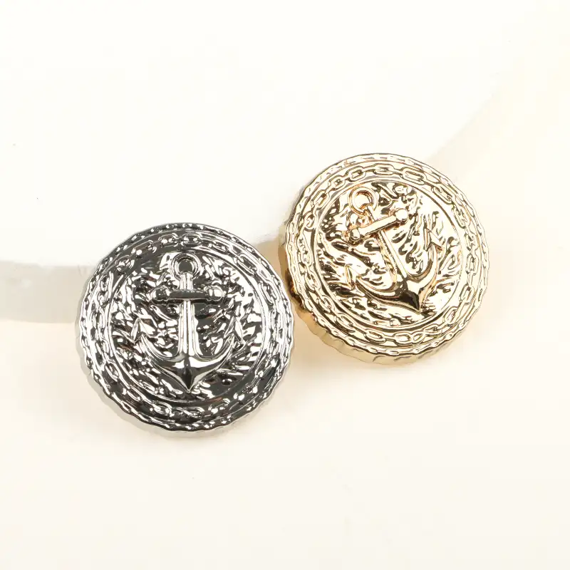 Multicolor 1 holes Metal Button for Shirt,Overcoat,Suit buy garments accessories in bulk from China wholesaler at wholesale price free worldwide shipping Alibaba