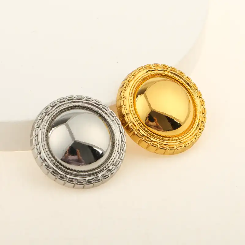 Multicolor 1 holes Metal Button for Shirt,Overcoat,Suit buy garments accessories in bulk from China wholesaler at wholesale price free worldwide shipping Alibaba