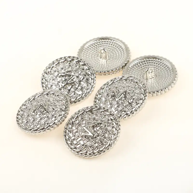Silver 1 holes Metal Button for Shirt,Overcoat,Suit buy garments accessories in bulk from China wholesaler at wholesale price free worldwide shipping Alibaba