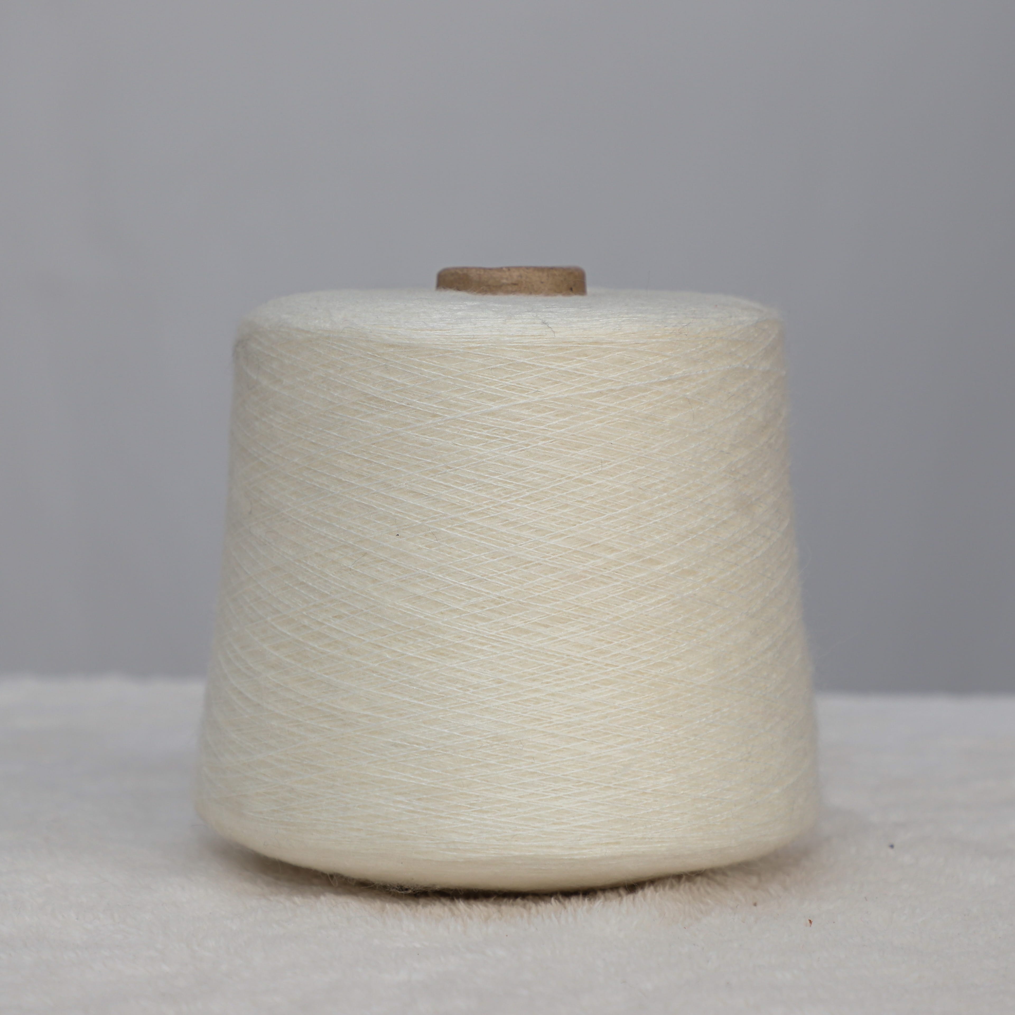 China Yarn for Knitted Jacket (Sweater),Hoodie  (Sweater),Half-Zipper Cardigan (Sweater) Mossy Yarn Fancy Yarn Recycled Polyester Acrylic Wool Spandex Ecru color buy from China wholesaler bulk order at wholesale price free worldwide shipping Alibaba