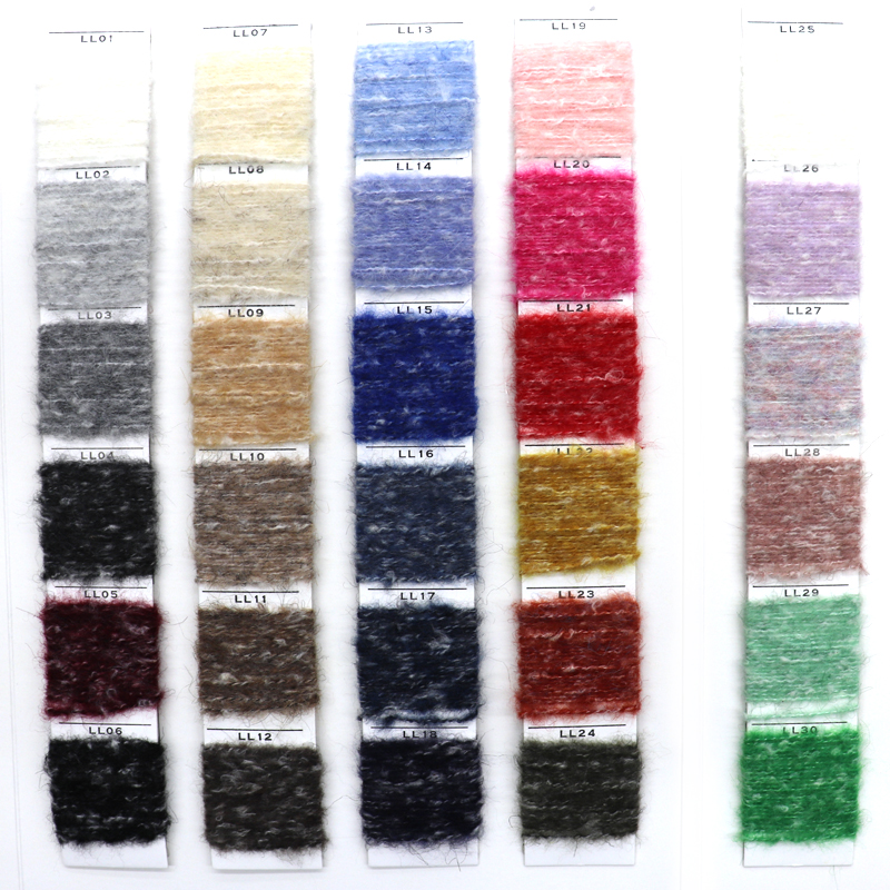 China Yarn for Dresses (Cardigan Open) (Sweater),Crop Top Pullover (Sweater) Boucle Yarn Fancy Yarn Recycled Polyester Polyester Acrylic Cotton Wool Spandex Red color buy from China wholesaler bulk order at wholesale price free worldwide shipping Alibaba