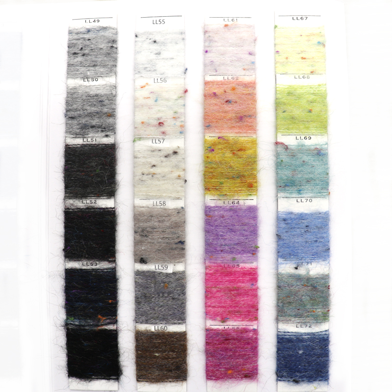 China Yarn for Open Cardigan (Sweater),Hoodie  (Sweater),Round Neck Pullover (Sweater) Mossy Yarn Fancy Yarn Recycled Polyester Polyester Acrylic Wool Spandex Ecru color buy from China wholesaler bulk order at wholesale price free worldwide shipping Alibaba