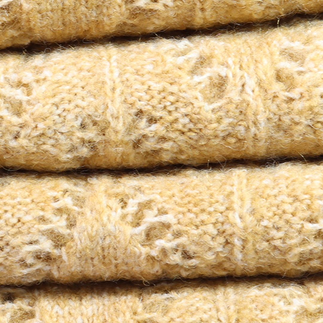 China Yarn for Polo T-shirt (Sweater),Crew Neck Pullover (Sweater),Half-Zipper Cardigan (Sweater) Mossy Yarn Fancy Yarn Recycled Polyester Acrylic Wool Spandex Light Brown color buy from China wholesaler bulk order at wholesale price free worldwide shipping Alibaba
