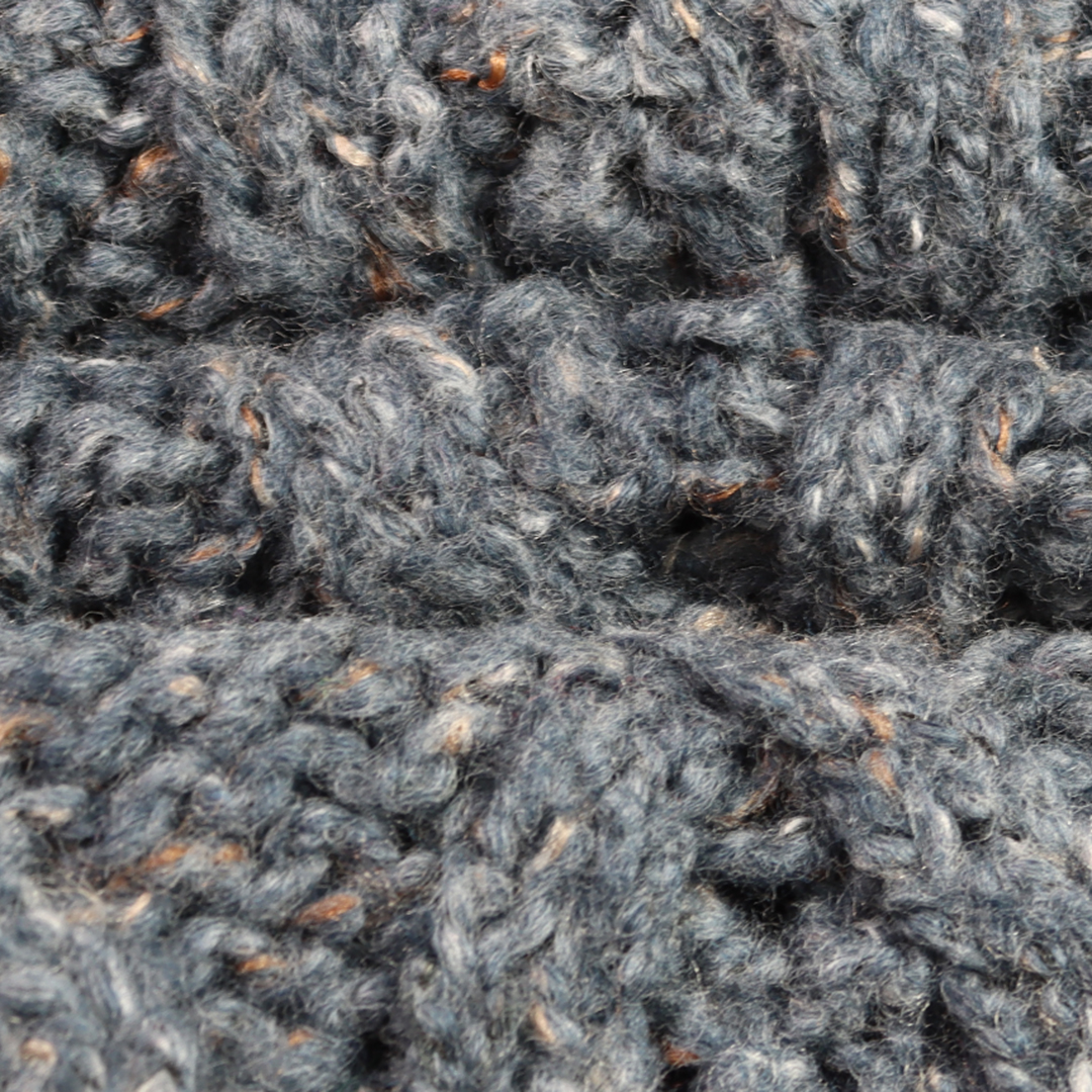 China Yarn for Polo T-shirt (Sweater),Crew Neck Pullover (Sweater),Half-Zipper Cardigan (Sweater) Mossy Yarn Fancy Yarn Cotton Acrylic Polyester Blue Melange color buy from China wholesaler bulk order at wholesale price free worldwide shipping Alibaba