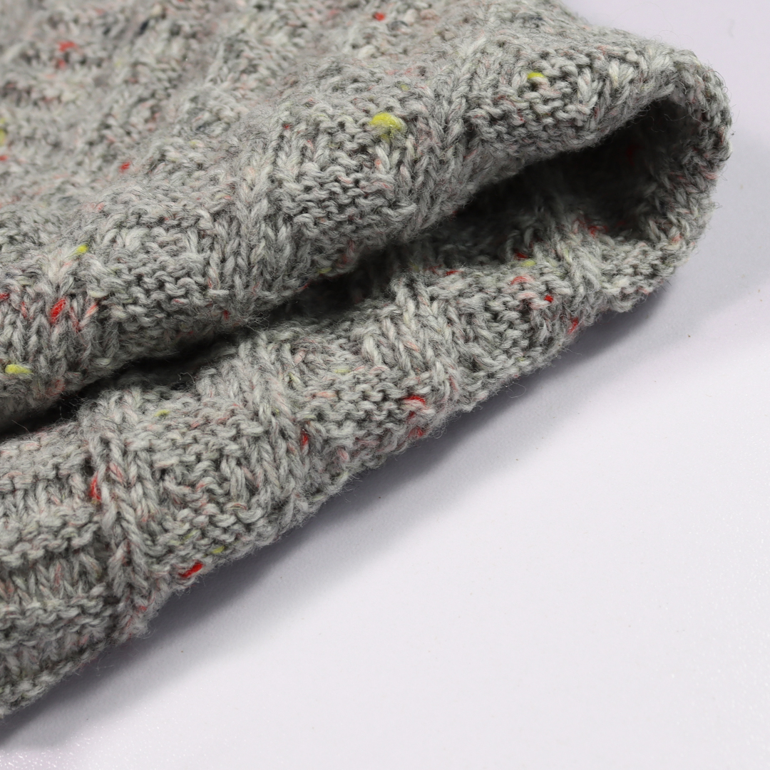 China Yarn for Knitted Jacket (Sweater),Hoodie  (Sweater),Half-Zipper Cardigan (Sweater) Woollen Spun Regular Yarn Cotton Acrylic Grey color buy from China wholesaler bulk order at wholesale price free worldwide shipping Alibaba