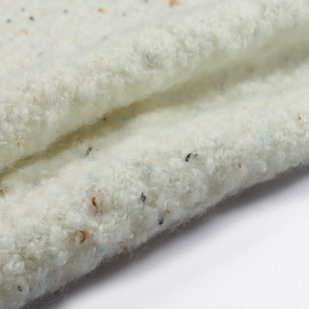 China Yarn for Dresses (Cardigan Button) (Sweater),Ladies Vest (Sweater)  Mossy Yarn Fancy Yarn Recycled Polyester Polyester Nylon Wool Spandex White color buy from China wholesaler bulk order at wholesale price free worldwide shipping Alibaba