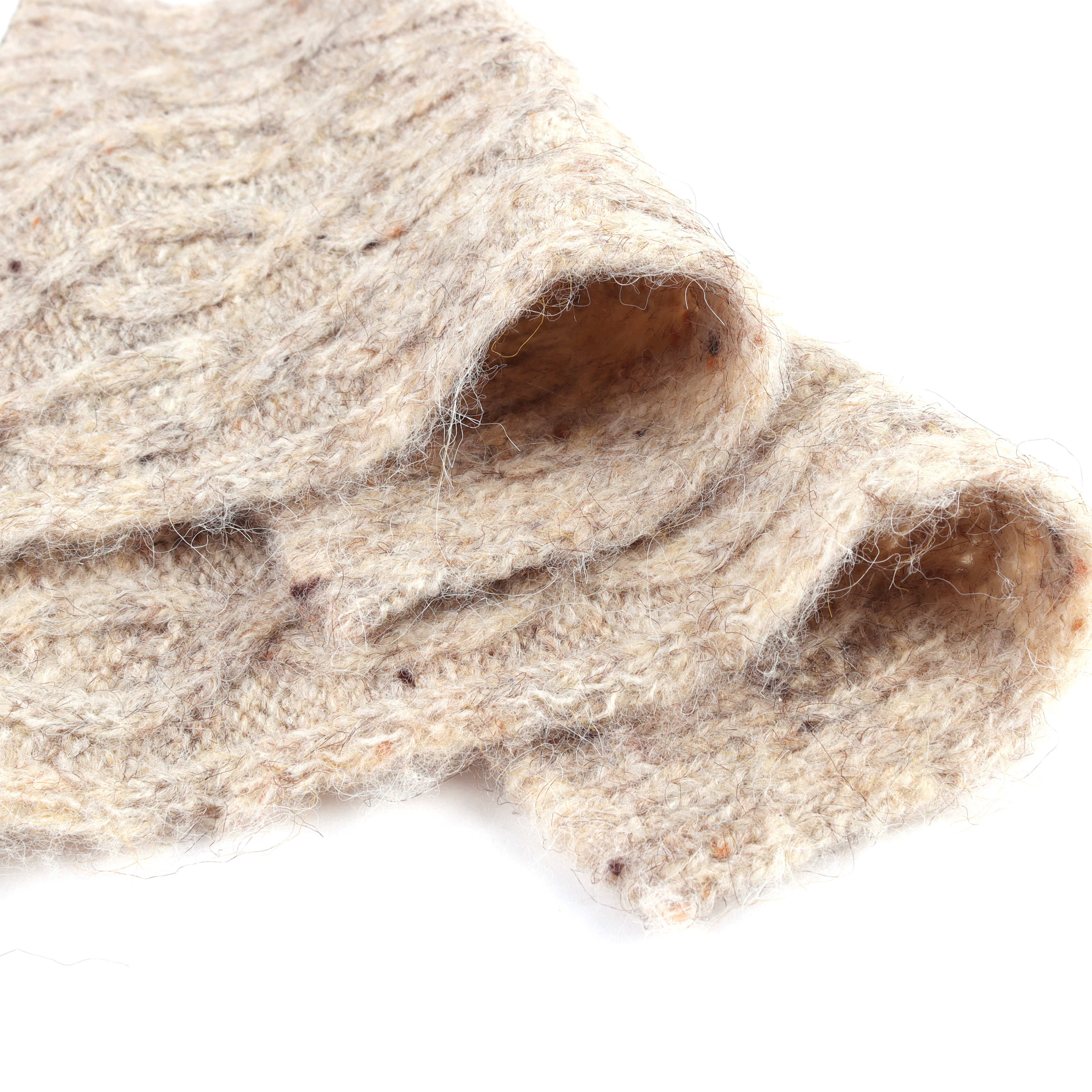 China Yarn for Polo T-shirt (Sweater),Crew Neck Pullover (Sweater),Half-Zipper Cardigan (Sweater) Mossy Yarn Fancy Yarn Recycled Polyester Acrylic Wool Spandex Light Brown color buy from China wholesaler bulk order at wholesale price free worldwide shipping Alibaba