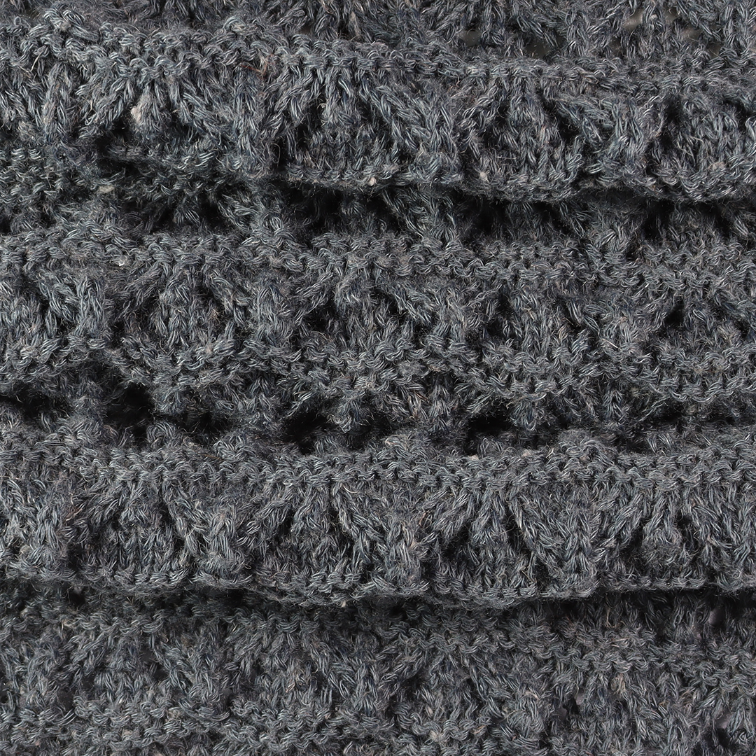 China Yarn for Dresses (Cardigan Button) (Sweater),Ladies Vest (Sweater)  Tubular Tape Yarn Fancy Yarn Recycled Polyester Linen Dusty Blue color buy from China wholesaler bulk order at wholesale price free worldwide shipping Alibaba
