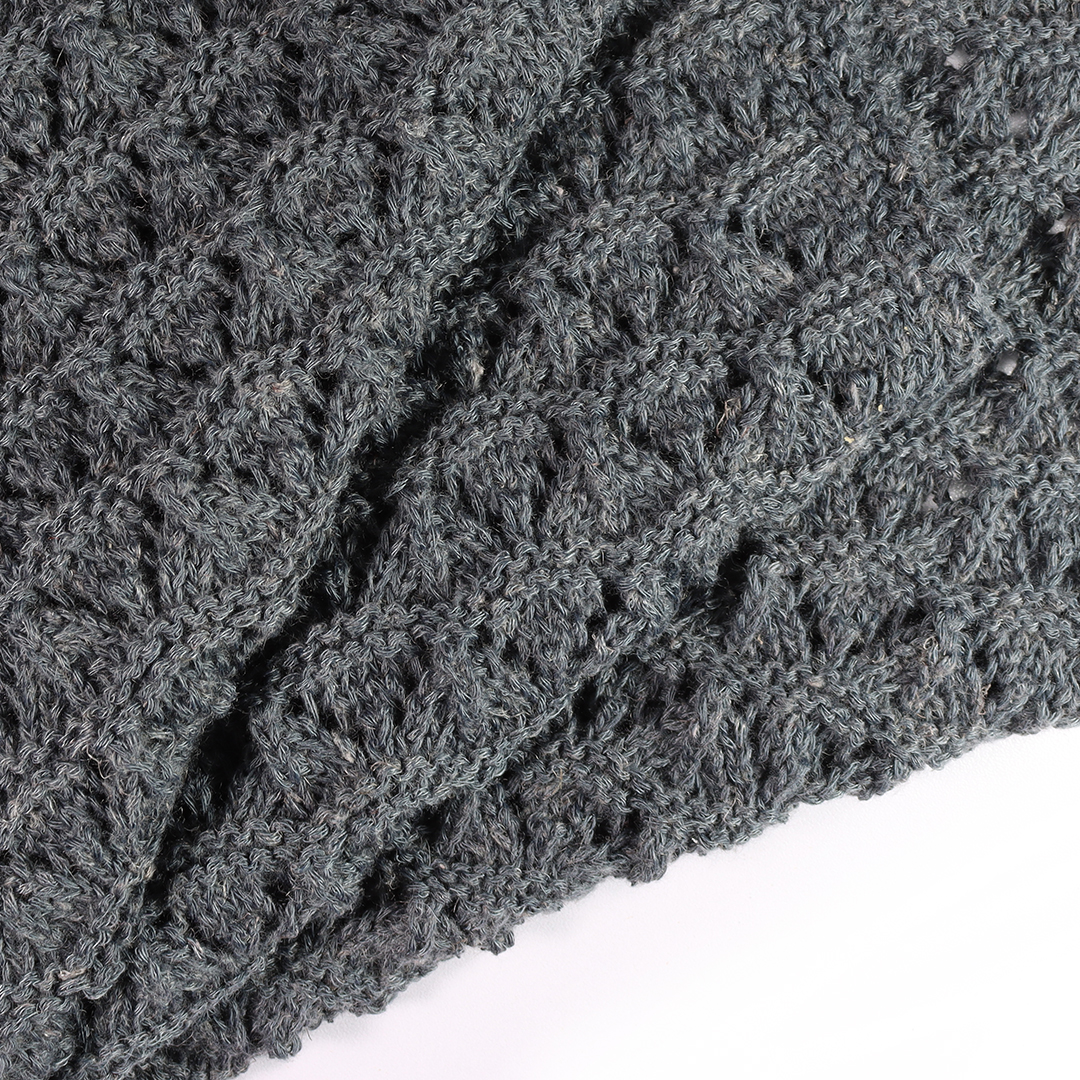 China Yarn for Dresses (Cardigan Button) (Sweater),Ladies Vest (Sweater)  Tubular Tape Yarn Fancy Yarn Recycled Polyester Linen Dusty Blue color buy from China wholesaler bulk order at wholesale price free worldwide shipping Alibaba