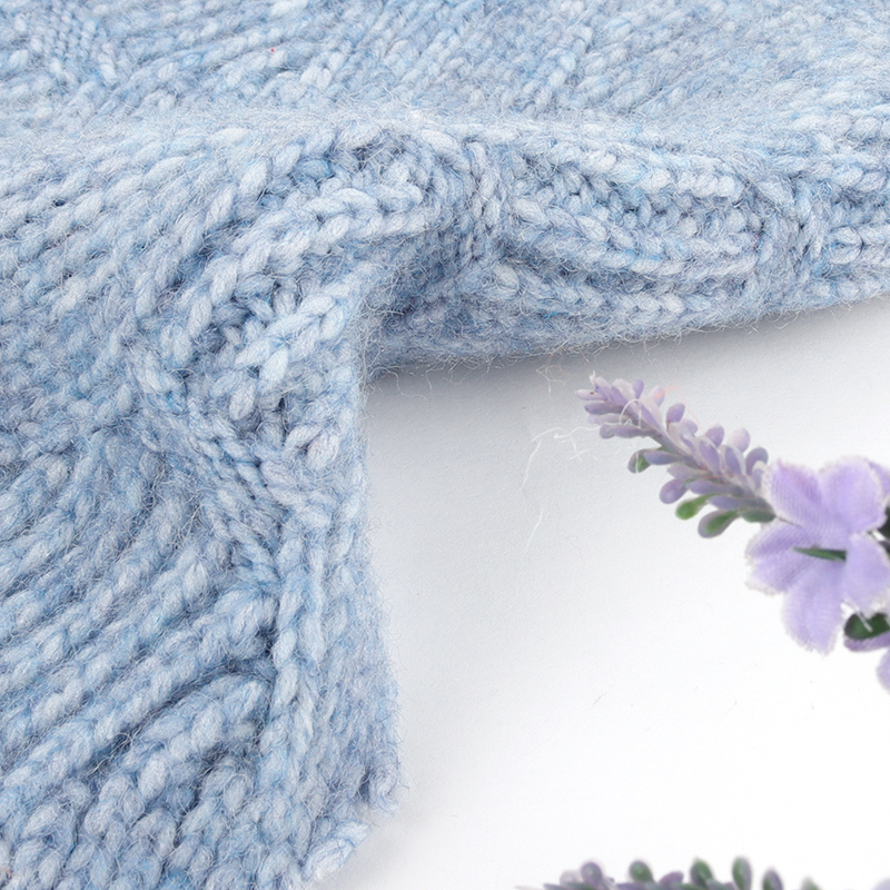 China Yarn for Knitted Jacket (Sweater),Hoodie  (Sweater),Half-Zipper Cardigan (Sweater) Air Spun Yarn Fancy Yarn Recycled Polyester Polyester Wool Blue color buy from China wholesaler bulk order at wholesale price free worldwide shipping Alibaba