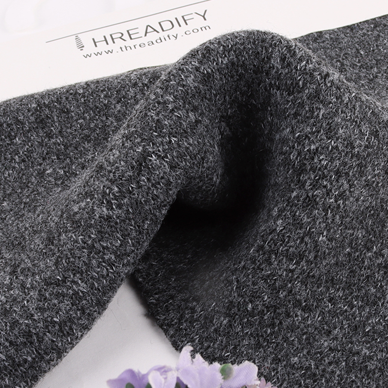 China Yarn for Dresses (Cardigan Button) (Sweater),Ladies Vest (Sweater)  Mossy Yarn Fancy Yarn Recycled Polyester Polyester Grey color buy from China wholesaler bulk order at wholesale price free worldwide shipping Alibaba