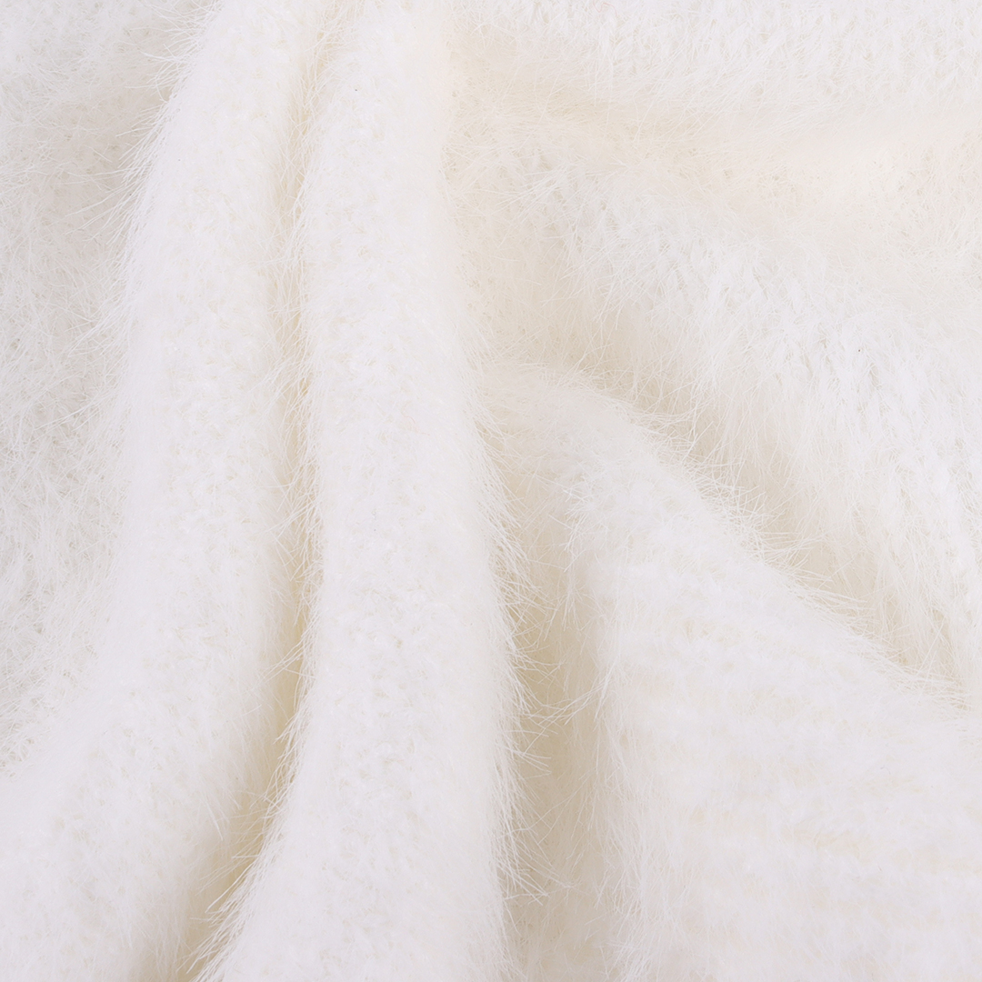 China Yarn for Dresses (Cardigan Open) (Sweater),Crop Top Pullover (Sweater) Cat Feather Yarn Fancy Yarn Recycled Nylon Nylon White color buy from China wholesaler bulk order at wholesale price free worldwide shipping Alibaba