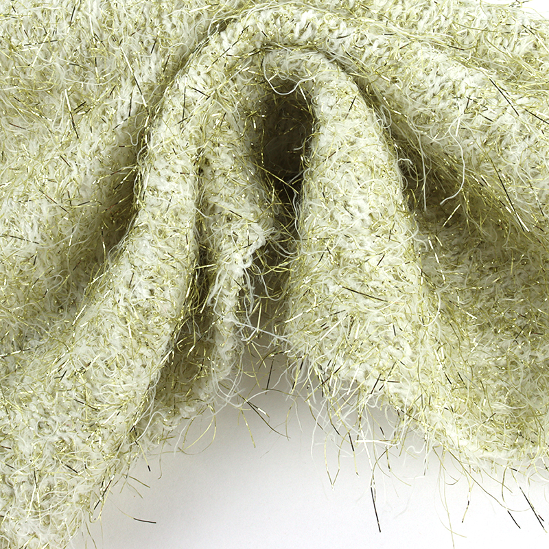 China Yarn for Dresses (Cardigan Open) (Sweater),Crop Top Pullover (Sweater) Feather Yarn Fancy Yarn Recycled Polyester Polyester Golden Color color buy from China wholesaler bulk order at wholesale price free worldwide shipping Alibaba