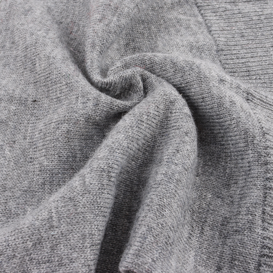 China Yarn for Knitted Jacket (Sweater),Hoodie  (Sweater),Half-Zipper Cardigan (Sweater) Woollen Spun Regular Yarn Polyester Acrylic Nylon Viscose Wool Grey color buy from China wholesaler bulk order at wholesale price free worldwide shipping Alibaba
