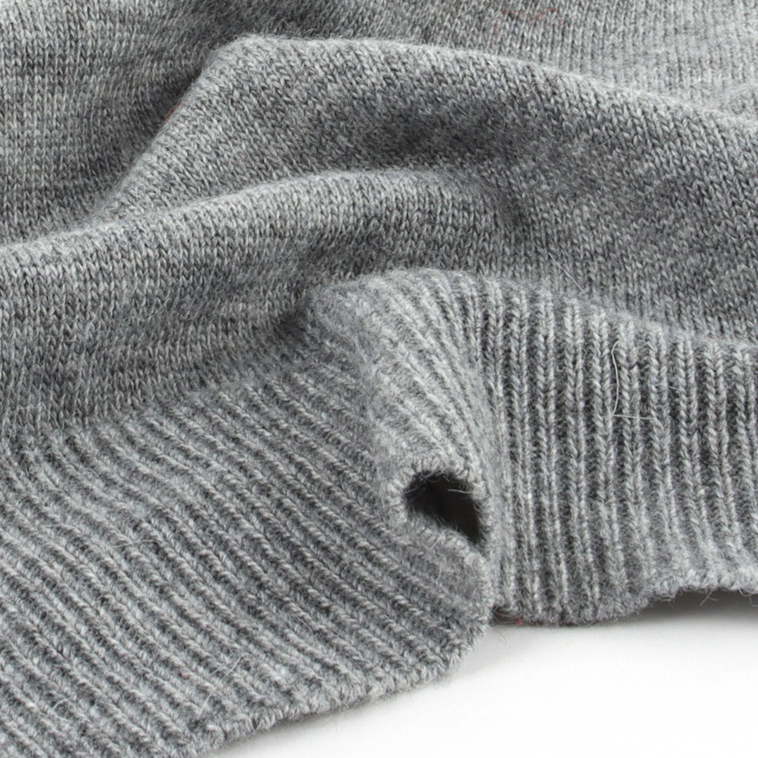 China Yarn for Knitted Jacket (Sweater),Hoodie  (Sweater),Half-Zipper Cardigan (Sweater) Woollen Spun Regular Yarn Polyester Acrylic Nylon Viscose Wool Grey color buy from China wholesaler bulk order at wholesale price free worldwide shipping Alibaba