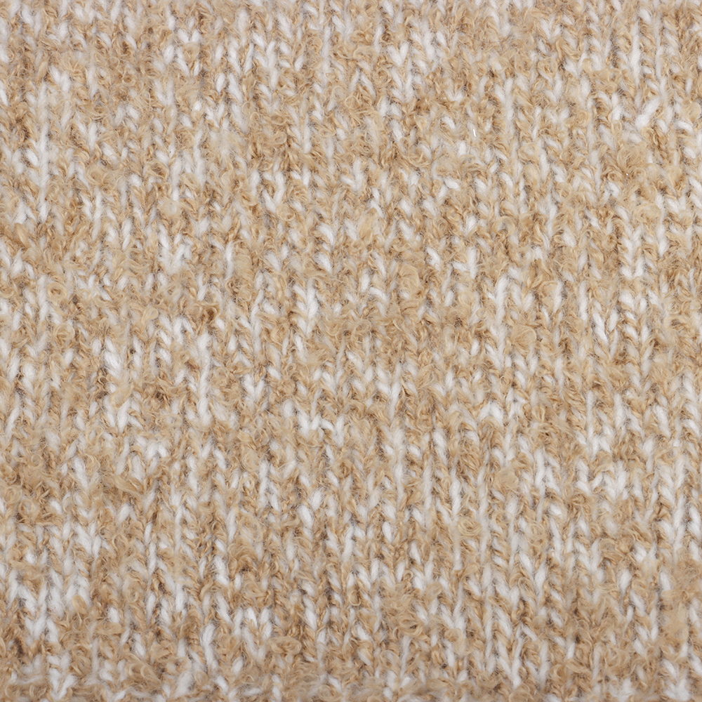 China Yarn for Knitted Jacket (Sweater),Hoodie  (Sweater),Half-Zipper Cardigan (Sweater) Boucle Yarn Fancy Yarn Recycled Polyester Acrylic Nylon Wool beige color buy from China wholesaler bulk order at wholesale price free worldwide shipping Alibaba