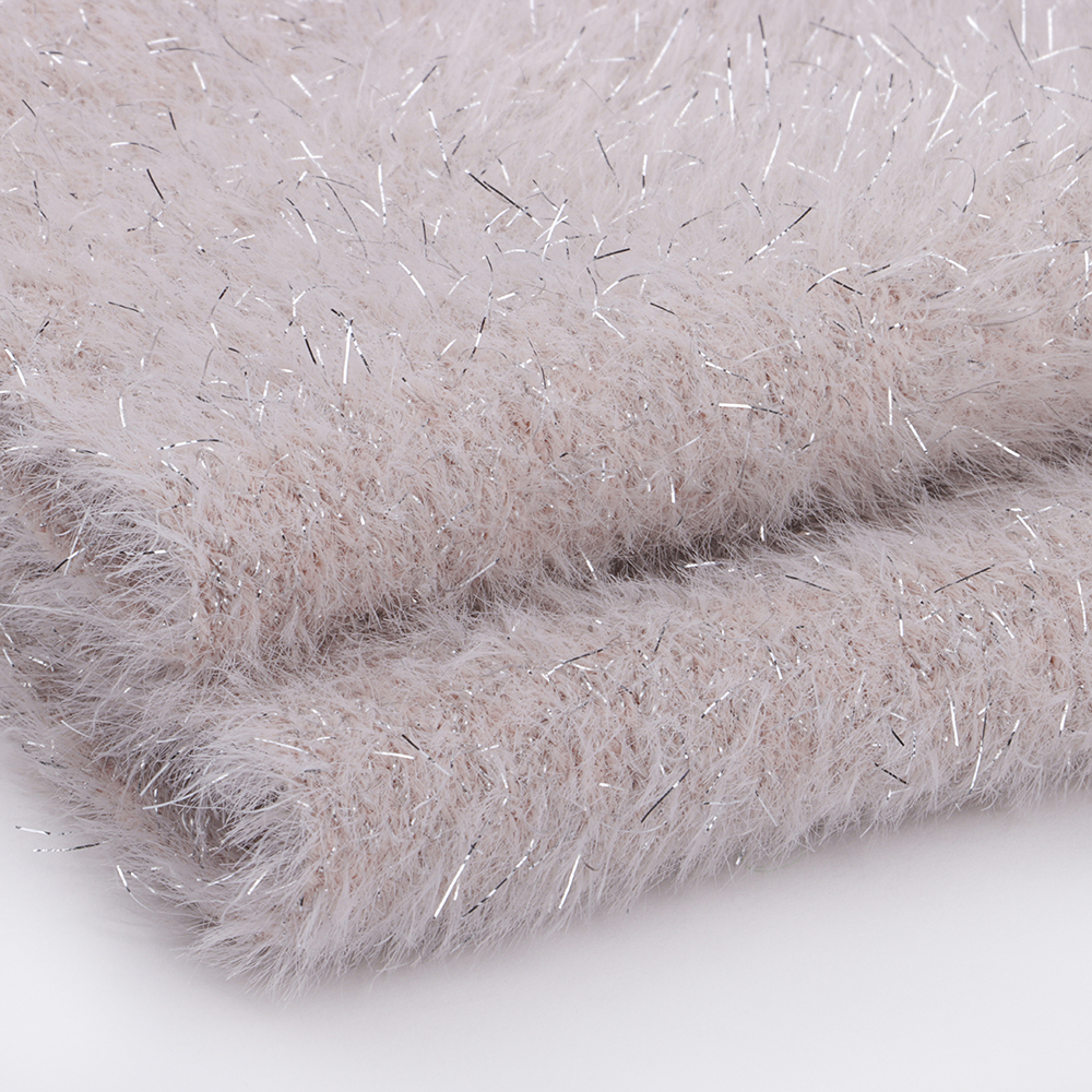 China Yarn for Dresses (Cardigan Button) (Sweater),Ladies Vest (Sweater)  Cat Feather Yarn Fancy Yarn Nylon Lurex pink color buy from China wholesaler bulk order at wholesale price free worldwide shipping Alibaba