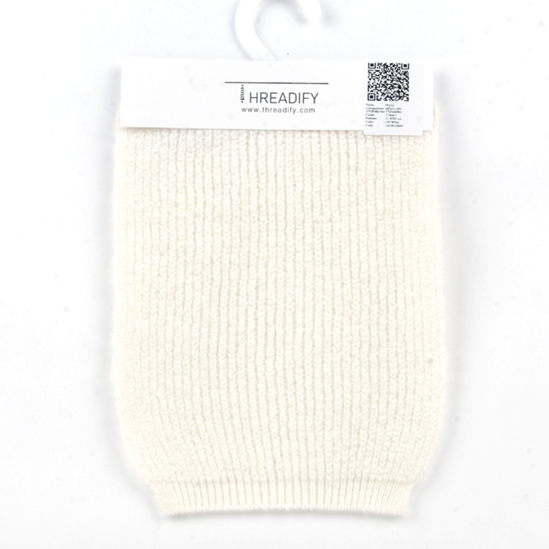 China Yarn for Dresses (Cardigan Button) (Sweater),Ladies Vest (Sweater)  Mossy Yarn Fancy Yarn Acrylic Polyester Spandex Off White color buy from China wholesaler bulk order at wholesale price free worldwide shipping Alibaba