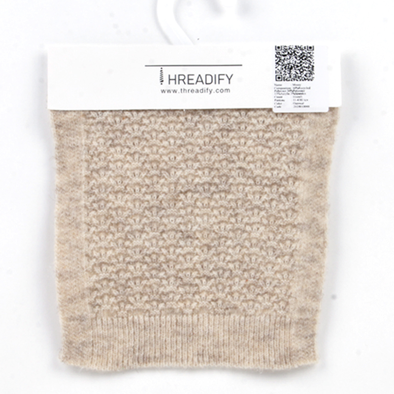 China Yarn for Ladies Vest (Sweater),Crop Top Pullover (Sweater),Dresses (Cardigan Button) (Sweater) Mossy Yarn Fancy Yarn Recycled Polyester Polyester Acrylic Spandex Oatmeal color buy from China wholesaler bulk order at wholesale price free worldwide shipping Alibaba