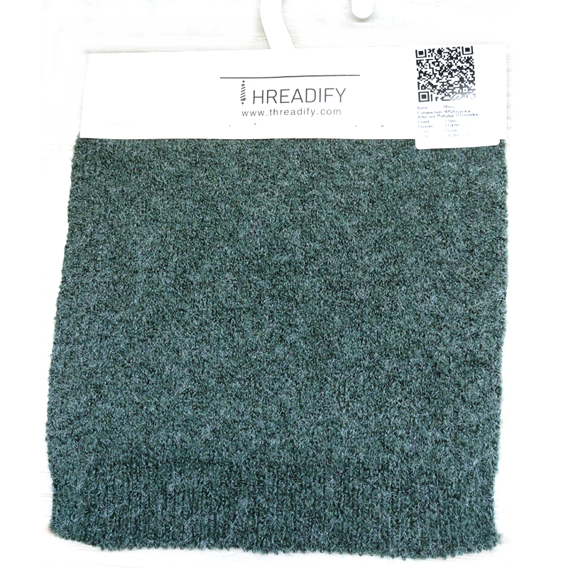 China Yarn for Polo T-shirt (Sweater),Crew Neck Pullover (Sweater),Half-Zipper Cardigan (Sweater) Mossy Yarn Fancy Yarn Recycled Polyester Nylon Spandex Green color buy from China wholesaler bulk order at wholesale price free worldwide shipping Alibaba