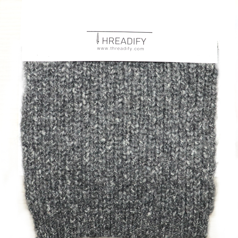 China Yarn for Open Cardigan (Sweater),Round Neck Pullover (Sweater),Hoodie  (Sweater) Mossy Yarn Fancy Yarn Recycled Polyester Polyester Acrylic Cotton Wool Spandex Grey color buy from China wholesaler bulk order at wholesale price free worldwide shipping Alibaba