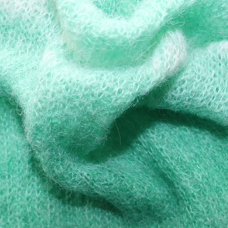 China Yarn for Dresses (Cardigan Button) (Sweater),Ladies Vest (Sweater)  Mossy Yarn Fancy Yarn Nylon Polyester Wool Green color buy from China wholesaler bulk order at wholesale price free worldwide shipping Alibaba